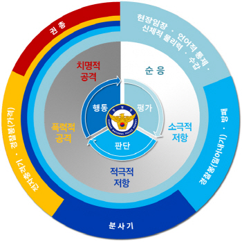 '대림동 사건' 피의자, 앞으론 테이저건으로 제압…警, 물리력 사용기준 마련