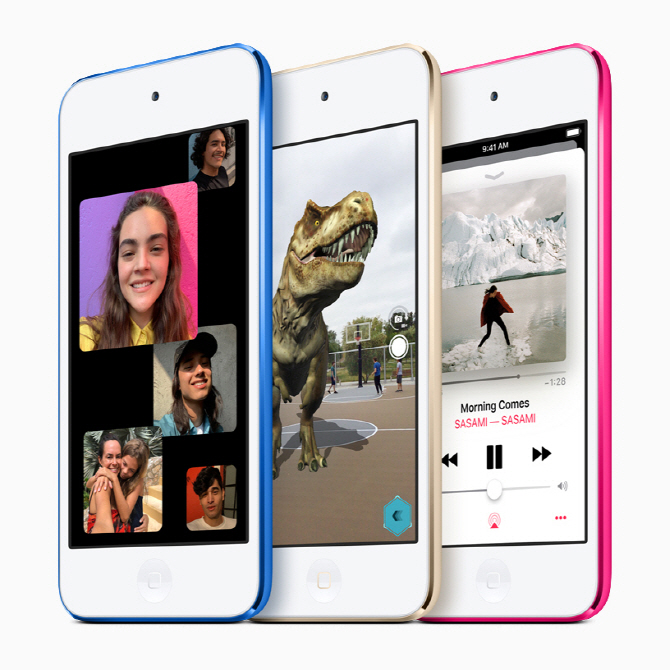 애플, 아이팟터치 7세대 신제품..256GB 용량-그룹 페이스타임 추가