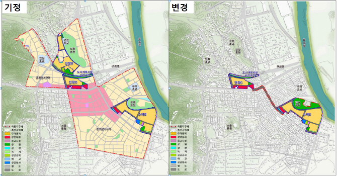 구리 인창·수택뉴타운사업 10개 구역 지구지정 해제