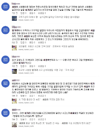 도 넘은 헝가리 참사 조롱…SNS·커뮤니티서 "노란리본 달고 가라"