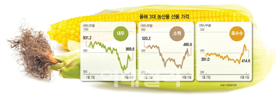 美 곡창지대 폭우로 흉년 우려…농산물 펀드는 '풍년가'