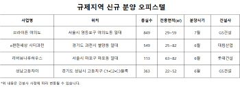 아파트 청약 규제 강화되자…오피스텔로 몰리는 수요자