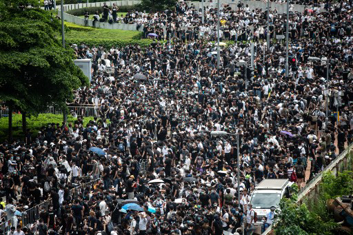 '범죄인 인도 반대' 시위 부상자 속출…꼬이는 홍콩 사태