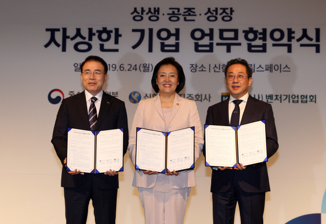 [포토] 생·공존·성장 자상한 기업 업무협약식