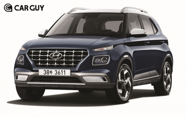 현대차 SUV 베뉴 카다로그 분석..통풍시트 아쉬워