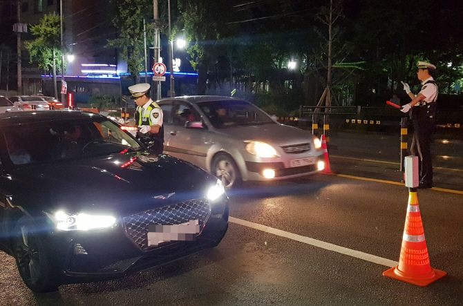 '제2 윤창호법' 시행 첫날, 전국서 음주운전 153건 적발