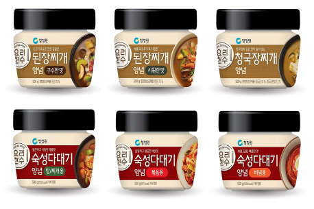 청정원 '요리한수', 출시 2달만에 판매량 50만개 돌파