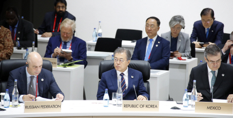  文대통령, G20정상회의 발언 “고령화 문제, 국제협력 강화돼야”