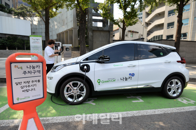 나눔카 사업자 4곳으로 늘려…2022년까지 1만대로 2배 확대