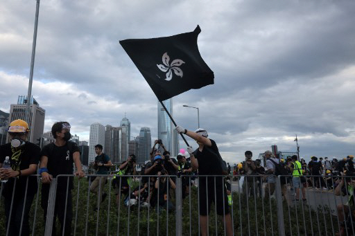 식지 않은 홍콩의 분노..반환 22주년 맞아 대규모 시위