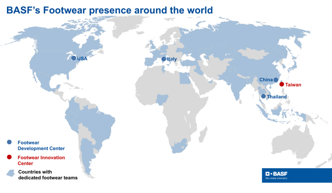 바스프, 풋웨어 사업 확대…미국·태국·대만에 R&D센터 신설