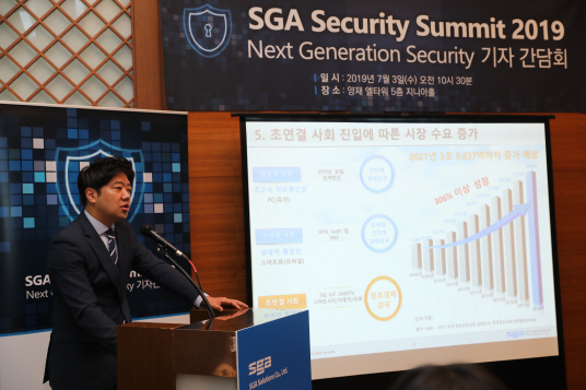 SGA "시큐리티 트랜스포메이션 선도 기업 도약할 것"