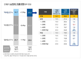 50대 이상 소비자 지갑 닫는다