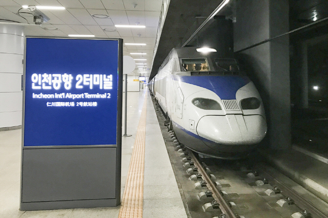 [포토]'광주세계수영대회' KTX 인천공항~광주송정역 임시 운행