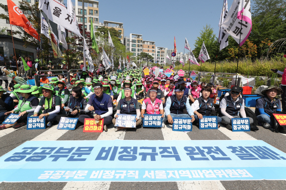 민간·공공 안 가리는 줄파업…재계 "정부는 뭐하나" 한숨만