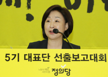 노회찬 묘소 찾은 심상정 “차별없는 세상 열어갈 것…지켜봐 달라”