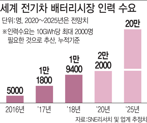 [단독]정부, 배터리업계에 경고장 "인력 유출 조심하라"