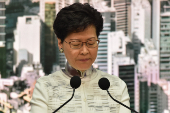 캐리 람, 中에 사임 요청..中정부 "혼란 수습하라" 거부
