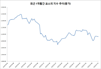 트럼프가 부채질한 G2 리스크…5일 만에 2080선 하회