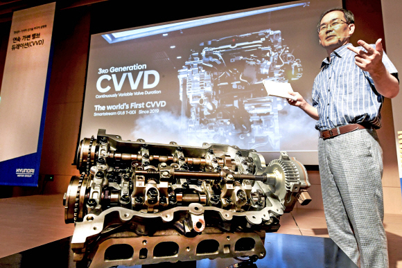현대차, 신형 쏘나타 터보에 들어갈 CVVD 엔진 美서도 생산