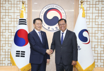 김현준 국세청장, 인니 국세청장과 회의.. '이중과세 적극 해소'