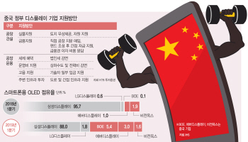 중국의 OLED 맹추격, 한국과의 격차는
