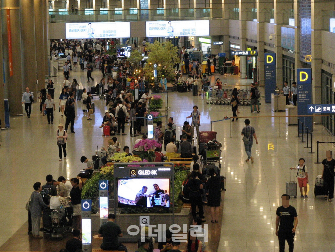 인천공항, 올 여름성수기 일평균 최다 여행객 몰린다