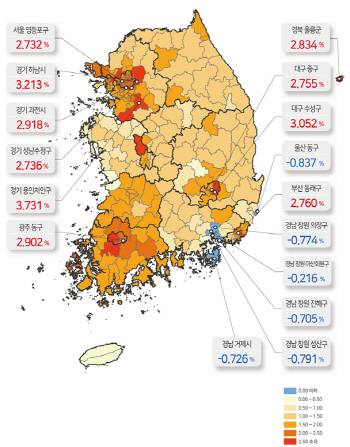 상반기 땅값 상승률 1위 '용인 처인구' 이유는?