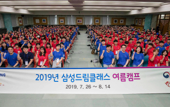 삼성전자, ‘2019 삼성드림클래스 여름캠프’ 개최