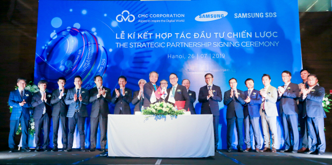 베트남 가는 삼성SDS, 홍원표號 '글로벌' 행보 박차
