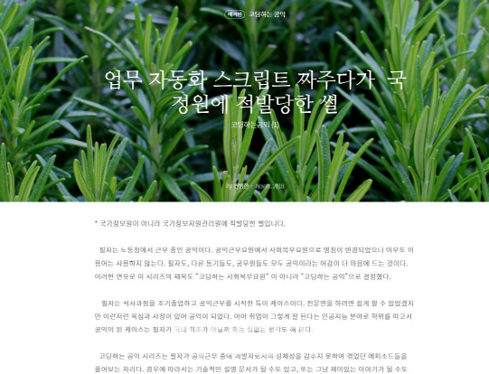 ⑤유튜브·코딩도 척척…공직사회에도 새 바람