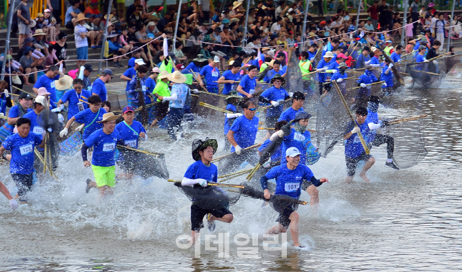 [포토] 반두잡이 어신(漁神) 선발대회