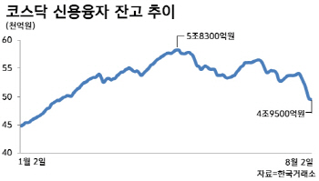 빚 내서 산 코스닥 주식이 오히려 발목