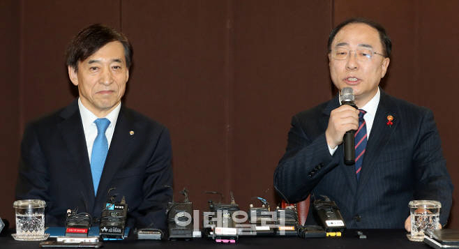 홍남기·이주열 내일 긴급회의…“시장 불안에 적극 대응”