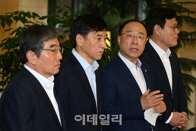 [포토]긴급 거시경제 금융회의…'日 규제·中 환율조작' 대처