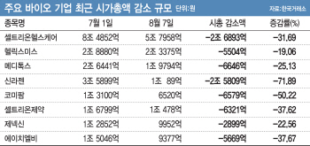 바이오株 2008년 데자뷔?…바닥 가늠이 안된다