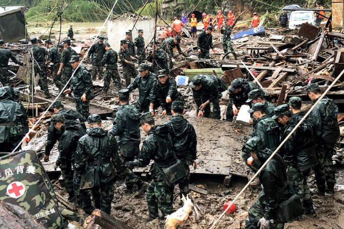 中서 32명 목숨 앗아간 태풍 레끼마, 칭다오에 재상륙
