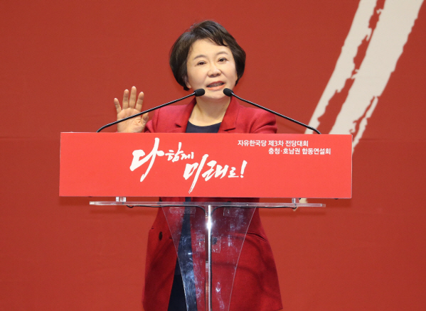 정미경 "한일 갈등, 자작극" 발언 역풍..."日아베 주장인가"