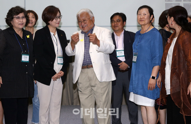 [포토] 광복절 앞두고 '위안부 피해자 기림의날' 심포지엄
