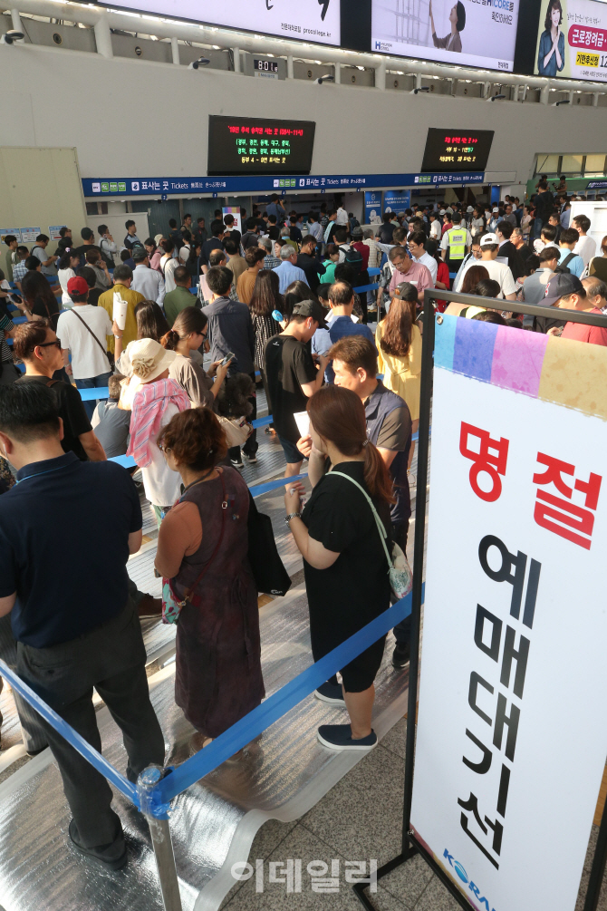 [포토]추석 열차표 예매 시작합니다