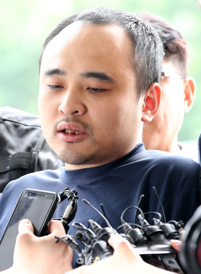 [포토]신상공개 결정된 '한강 몸통 시신 사건' 장대호