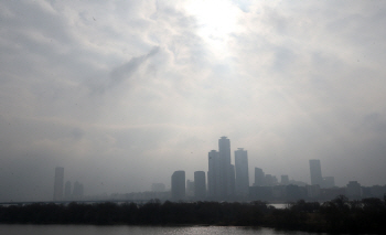 전국 미세먼지 농도 "나쁨"                                                                 