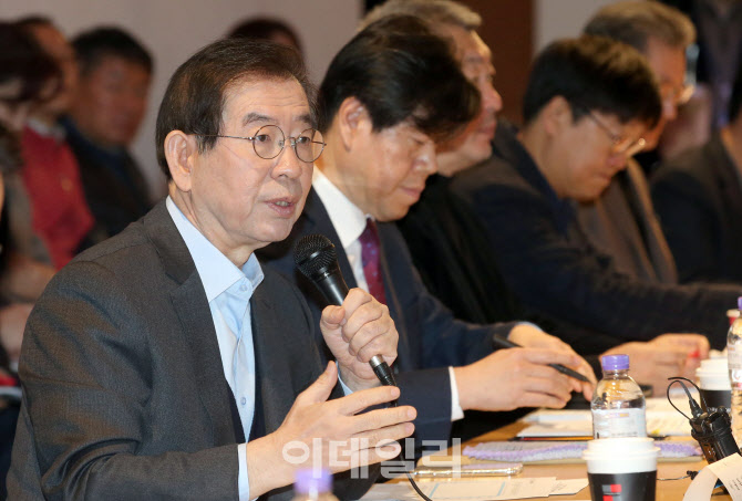 중소기업-소상공인들 만난 박원순 시장                                                                                                                                                              