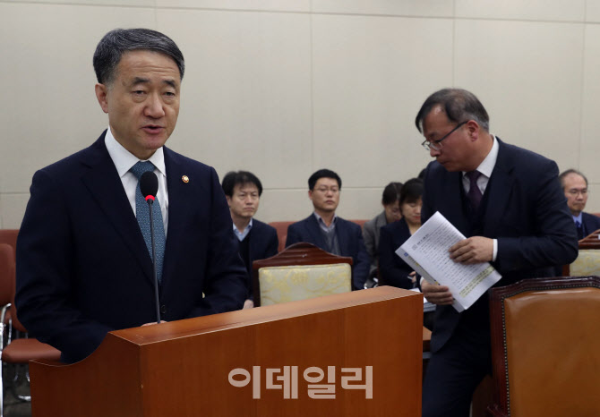 코로나 19, '업무보고하는 박능후 장관'                                                                                                                                                   