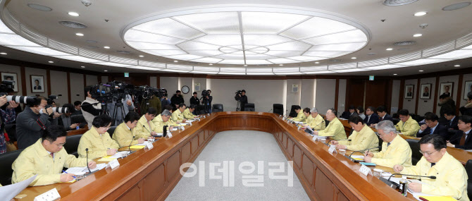 수출입은행에서 열린 제7차 코로나19 대응 경제관계장관회의 겸 제5차 경제활력대책회의                                                                                                                