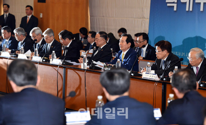 확대무역전략조정회의 이끄는 정세균 총리                                                                                                                                                           