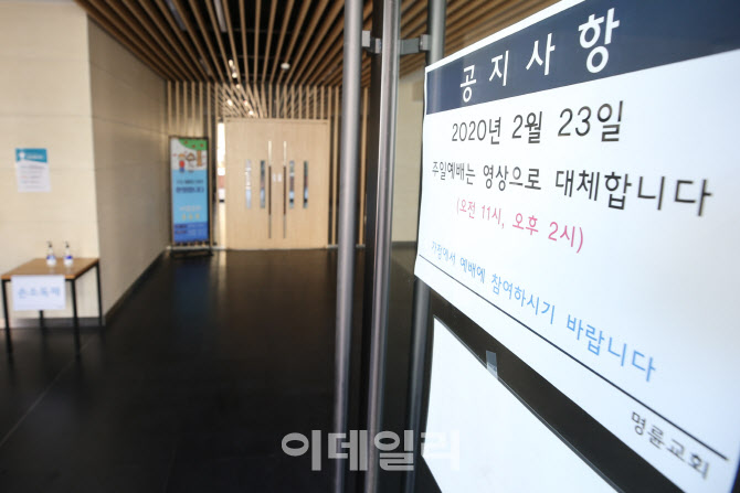 영상 예배로 대체                                                                                                                                                                                  