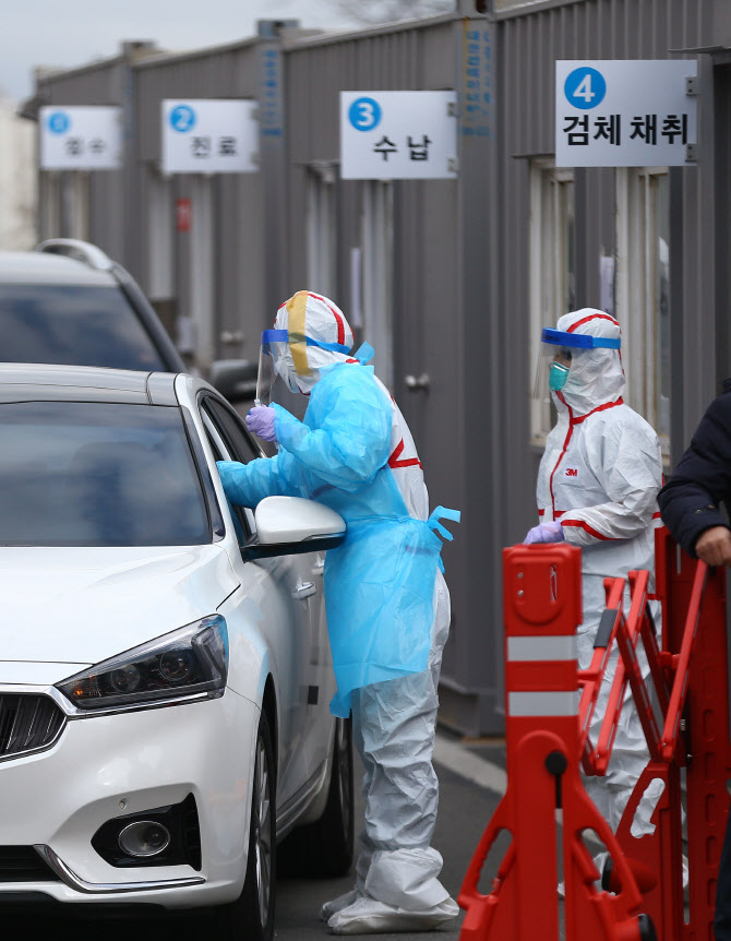  영남대병원 'Drive-thru' 선별진료소 운영                                                                                                                                                