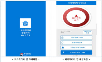 3만명 육박하는 자가격리자 관리앱…7일부터 서비스 시행