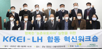LH-농경연, '행복한 농촌유토피아' 혁신워크숍 개최